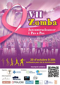 VII Zumba Pas a Pas y Jutcontraelcancer amb el cancer de mama