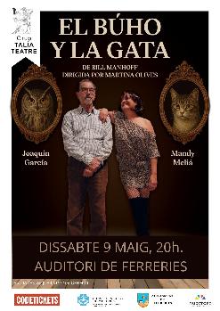 TALÍA TEATRE presenta: 'El Búho y la Gata'.