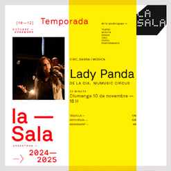 Lady Panda, de la Cia. Mumusic Circus