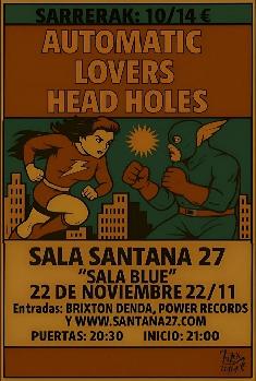 AUTOMATIC LOVERS + HEAD HOLES