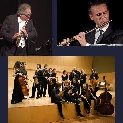 Els solistes i l'orquestra