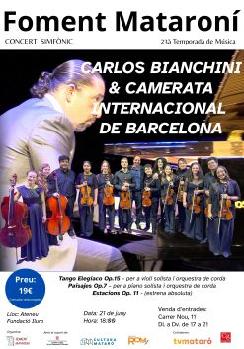 CARLOS BIANCHINI & CAMERATA INTERNACIONAL DE BARCELONA