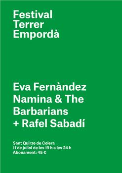 Fusió al Parral per Rafel Sabadí + Eva Férnandez + Namina & The Barbarians