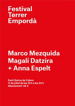 Roig, blanc i negre per Anna Espelt + Marco Mezquida + Magalí Dazira