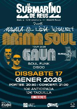 Arima Soul - SALA 2 (Dissabte 17 de gener)