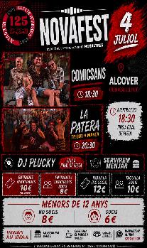 Novafest concert: "Comicsans" + "Tribut a Marea" + "Dj Pluky"