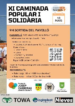 XI CAMINADA POPULAR I SOLIDÀRIA Martorelles 2026