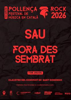 DIMARTS 7 - ENTRADA DE DIA - POLLENÇA ROCK 2026