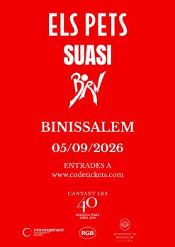 ELS PETS - CANTANT LES 40 - BINISSALEM