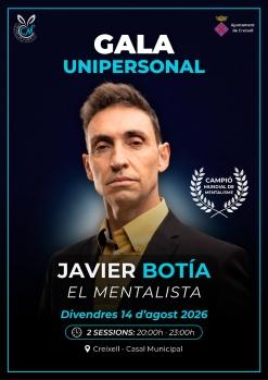 GALA UNIPERSONAL amb JAVIER BOTÍA "EL MENTALISTA"