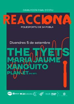 DIVENDRES 5 - ENTRADA DE DIA - FESTIVAL REACCIONA